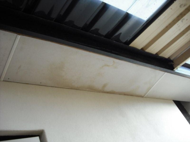 Kingsley Building Inspection - Water Stained Eaves Kingsley Building Inspection - Water Stained Eaves